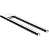 Image de Keuco, Porte-serviettes + crochets pour serviettes, Porte-serviettes Edition 400 2 bras 34 cm fixe chrome 11519