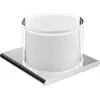 Image de Keuco, Distributeur de savon + porte-savon, Distributeur de savon liquide Edition 400 verre cristal/chrome 11552