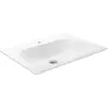 Image de Keuco, Lavabo, lavabo en céramique X-LINE 655x17x494mm m 1L-Boh we (494 mm, 655 mm)