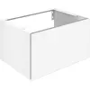 Image de Keuco, Meuble sous-lavabo, Meuble sous-vasque X-LINE 650x400x490mm blanc (65 x 49 x 40 cm)