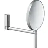 Image de Keuco, Miroir cosmétique, miroir cosmétique PLAN d= 193mm nbel alu-fin