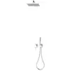 Image de Keuco, Système de douche, IXMO Set de douche 4 mitigeurs, 2 consommateurs avec support de douche et pomme de douche, ros