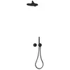 Image de Keuco, Système de douche, IXMO Set de douche 7 Robinetterie thermostatique, 2 consommateurs avec support de douche et po