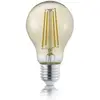 Image de Trio, Ampoule, Ampoule LED lampe E27 7W  6cm dimmable ambre blanc chaud comme 60w (E27, 700 lm, 1x)