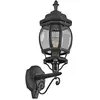 Image de Trio, Éclairage d'extérieur, Applique murale 'Elvo'debout IP44 noir (180 lm, E27, IP23)