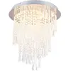 Image de Reality, Applique + plafonnier, Pomp Plafonnier LED 30W  45cm dimmable chrome CCT couleur de lumière réglable Veilleuse