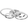 Image de Reality, Applique + plafonnier, Cires LED Plafonnier 27W dimmable chrome blanc neutre (3400 lm)