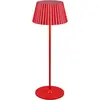 Image de Trio, Lampe de table, Reality Leuchten LED Extérieur Batterie Lampe de table Suarez R57706110, Métal Rouge, incl. 1.5