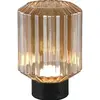 Image de Trio, Lampe de table, LEDAkkuLampe de table 'Lord' noirambre (100 lm)