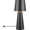 Image de Trio, Lampe de table, NUBIAN - Tafellamp - Zwart mat - excl. 1x E27 7 W - Snoerschakelaar (E27)
