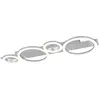 Image de Reality, Applique + plafonnier, LED-Deckenleuchte LUMOS, R64821106, 26,5W, 3300lm, 4000K, chrom (3300 lm)