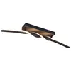 Image de Reality, Applique + plafonnier, LED-Deckenleuchte GINKO, R65791132, 18W, 1980lm, 3000K, schwarz (1980 lm)