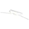 Image de Reality, Applique + plafonnier, LED-Deckenleuchte GINKO, R65791131, 18W, 2100lm, 4000K, weiss (2100 lm)