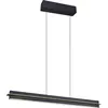 Image de Trio, Suspension, LED-Pendelleuchte EMERSON 346710180, 22 W, 2500 lm, schwarz (2500 lm)