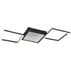 Image de Reality, Plafonnier, LED-Deckenleuchte GELO, R64471132, 24 W, 2500 lm, 3000 K, schwarz (2500 lm)