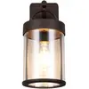 Image de RL live your light, Éclairage d'extérieur, REALITY ALMERIA - Wandlamp - Roestkleur - excl. 1x E27 4 W - Wandmontage - Buitenverlichting - IP44 (E27, IP44)