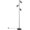 Image de Reality, Lampadaire, R41783042 Cadiz E14 Stehleuchte 3-fach  23cm Schwarz Matt (E14)