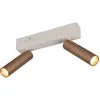 Image de Trio, Plafonnier, LED-Spotleuchte AMBALA, 849210265, 2-fach, 2x 5,5 W, 2x 500 ml, coffee (500 lm)