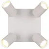 Image de Trio, Spot de plafond, 867730476 Soka GU10 Strahler 4-fach Warm Grey (GU10)
