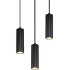 Image de Trio, Suspension, 367730332 Soka GU10 Pendelleuchte 3-fach  28cm Schwarz Matt (GU10)