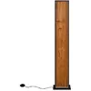 Image de Trio, Lampadaire, LEDStehleuchte Kalea SchwarzHolzfarbig (4100 lm)