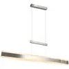 Image de Trio, Suspension, 331210307 Arcola LED Pendelleuchte 45W Nickel Matt CCT einstellbare Lichtfarbe Touch