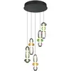 Image de Trio, Suspension, 334330517 Minerva LED Pendelleuchte 5x8W  42cm dimmbar Multicolor CCT einstellbare Lichtfarbe
