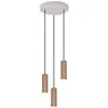 Image de Trio, Suspension, 367730365 Soka GU10 Pendelleuchte 3-fach  28cm Coffee (GU10)