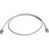 Image de Telegärtner Câble patch CAT 6A, gris, 3.0 m MP8 FS 500 S/FTP 4x2xAWG27/7, LSZH, gris, 1:1 (S/FTP, CAT6a, 3 m), Câble réseau
