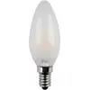 Image de Müller Licht, Ampoule, Bougie LED filament 4,5W E14 470lm 2700K mat (E14, 470 lm, 1x)