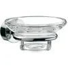 Image de Emco, Distributeur de savon + porte-savon, Porte-savon Rondo 2 chromé 453000100
