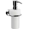 Image de Emco, Distributeur de savon + porte-savon, Distributeur de savon liquide Rondo 2 chromé 452100102