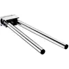 Image de Emco, Porte-serviettes + crochets pour serviettes, Porte-serviettes SYSTEM 2 2 bras, pivotant, 346mm chromé
