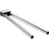 Image de Emco, Porte-serviettes + crochets pour serviettes, Porte-serviettes SYSTEM 2 2 bras, pivotant, 446mm chromé