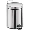Image de Emco Poubelle à pédale System 2 5l avec couvercle inox 355300000, Poubelle, Gris