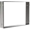 Image de Emco, Meubles de salle de bains : accessoires, Cadre d'encastrement ASIS PRESTIGE pour armoire de toilette encastrée, 910x660mm