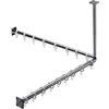 Image de Emco, Tringle à rideau de douche, Ensemble de rideaux de douche SYSTEM 2 800mm chromé