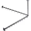 Image de Emco, Tringle à rideau de douche, Ensemble de rideaux de douche SYSTEM 2 1000mm chrome