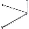 Image de Emco, Tringle à rideau de douche, Ensemble de rideaux de douche SYSTEM 2 1200mm chromé
