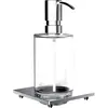 Image de Emco, Distributeur de savon + porte-savon, distributeur de savon liquide liaison 182100105 pour rambarde, avec pompe, chrome chrome pour