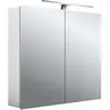 Image de Emco, Armoire de toilette, armoire de toilette LED mee AP 80 cm 2 portes (80 x 21 x 72.70 cm)