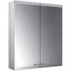 Image de Emco, Armoire de toilette, asis evo Armoire lumineuse de toilette, modèle apparent, 2 portes, 600 mm