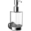Image de Emco, Distributeur de savon + porte-savon, ROUND Distributeur de savon chromé 432100100