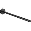 Image de Emco, Porte-serviettes + crochets pour serviettes, ROUND Porte-serviettes 300 mm noir mat 435013330
