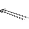 Image de Emco, Porte-serviettes + crochets pour serviettes, ROUND Porte-serviettes 400 mm chromé 435000140