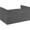 Image de Emco, Meuble sous-lavabo, evo 800 armoire sous lavabo, 808x440x522mm, tiroir avec façade en verre, 958327522