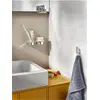 Image de Emco, Porte-serviettes + crochets pour serviettes, Crochet Flow chrome 277500101