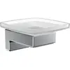 Image de Emco, Distributeur de savon + porte-savon, Porte-savon Cue chromé 323000100