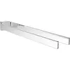 Image de Emco, Porte-serviettes + crochets pour serviettes, Barre porte-serviettes Cue Starr simple chromé 325000143