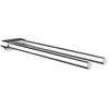 Image de Emco, Porte-serviettes + crochets pour serviettes, flow porte-serviettes, à deux bras, fixe, 320 mm, chromé, 275000133
